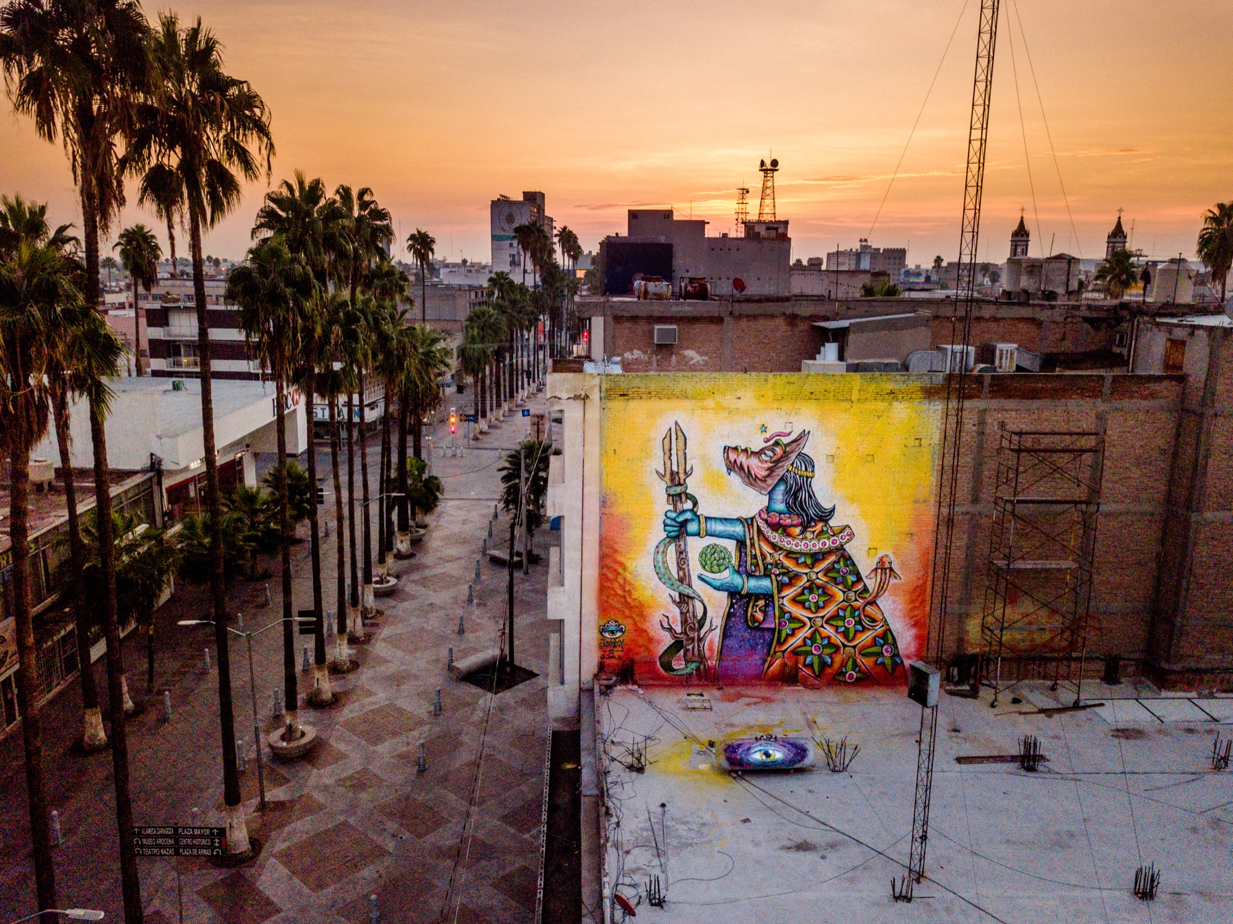 Mural by Jonky — Nueve Laguna, Mexico