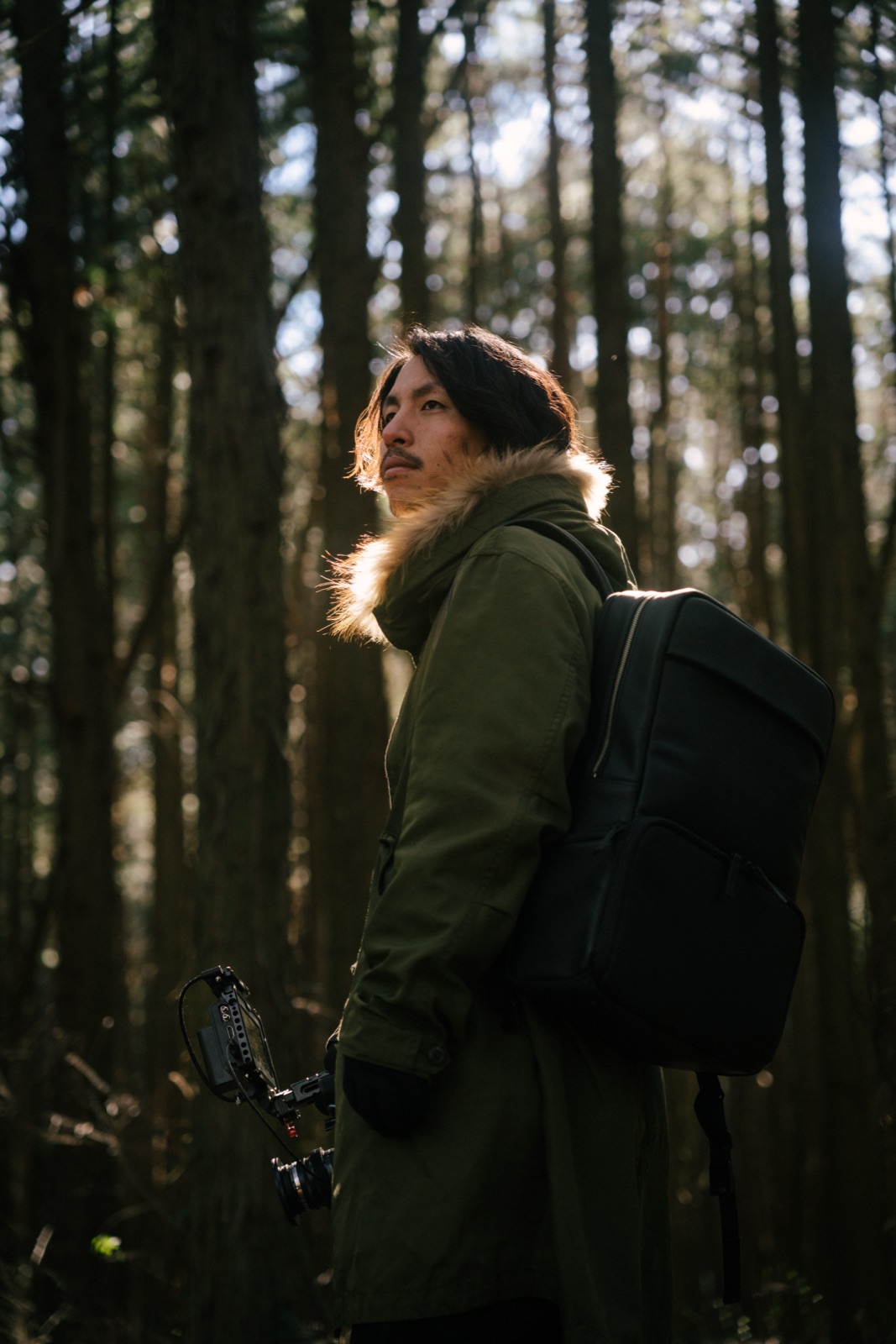 Portrait of Yoshitaro Yanagita, filmmaker and photographer